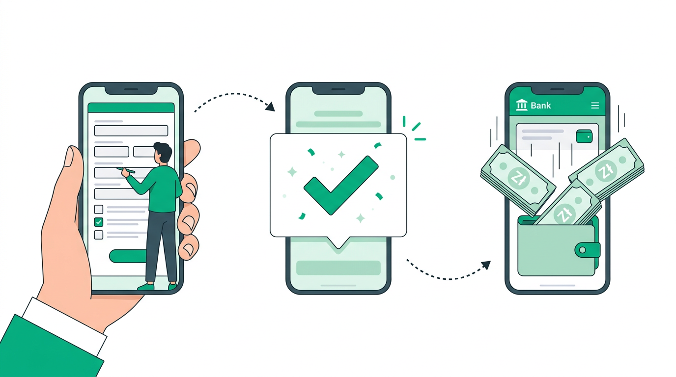 Процес отримання позики